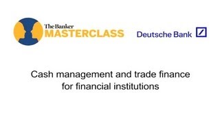 Cash management and trade finance for financial institutions with Marcus Sehr amp Daniel Schmand [upl. by Imoian]