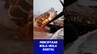 Penciptaan BolaBola Kristal unik shortvideo unikkreatif [upl. by Ardnoyek]