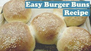 Easy Bread Maker Seeded Burger Buns Recipe  Homemade Brioche Bread [upl. by Nagoh]