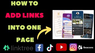 How to add lots of link in one page using Beacons Page step by step 😀😀😀😀 [upl. by Valentine]