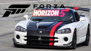 Forza Horizon 5 en 2024  Dodge Viper ACR  DEXP Wheelman Pro Gameplay [upl. by Maynord]