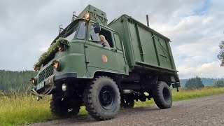 DDR WeltreiseMobil 🚛 ROBUR Exmo 4x4 Family Camping Truck Van Life [upl. by Edmunda]