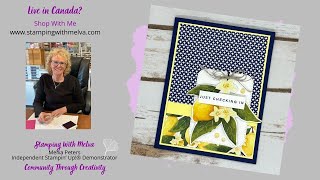 Live With Stamping With Melva  Sketch Challenge [upl. by Broeder669]