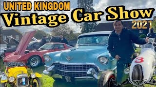 CLASSIC CAR SHOW UK 2021 The London Vintage Car show  MILLION WORTH VINTAGE CAR [upl. by Norita]