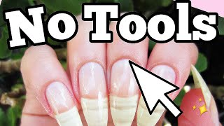 How To Remove Cuticles With No Tools✅ NO Cuticle Remover Needed😲 [upl. by Eeryt528]