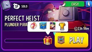 Plunder pirates solo challenge Perfect Heist Today  Match Masters PVP Gameplay [upl. by Eerrahs]