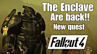 Echoes of the Past new Enclave Quest in Fallout 4 [upl. by Siram]