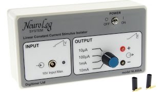 NL800A Current Stimulus Isolator  NeuroLog  Digitimer [upl. by Bellew844]