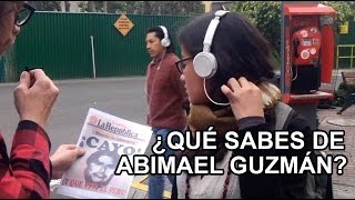 ¿Qué sabes de Abimael Guzmán [upl. by Emmett454]