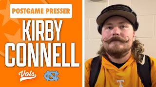 Tennessee Baseball Kirby Connell details 61 win over North Carolina in CWS [upl. by Stout20]