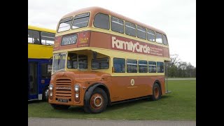 Detling Transport Show 2012 Part 2 Double Deck Buses [upl. by Elianora]