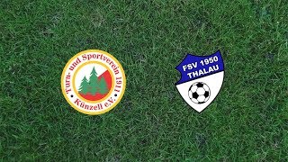 Gruppenliga Fulda TSV Künzell  FSV Thalau Im Video [upl. by Vassar]