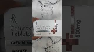 Ceftabless500 TabletCefuroxime Axetil Tablet IP 500 Mgmedicine with swaraj [upl. by Larissa569]