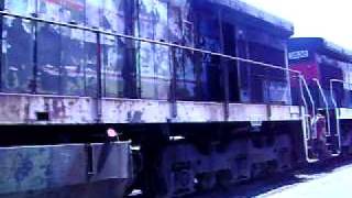 Ferrocarriles Nacionales de Mexico C307 Ocotlan Jalisco [upl. by Irisa]