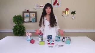 Sizzix Sneak Peek Christmas Collection by Lindsey Serata [upl. by Mata183]