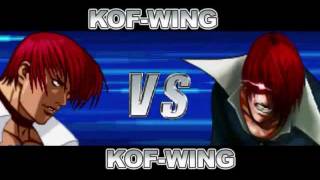 KOF wing17  Crazy combos [upl. by Enyamrahs254]