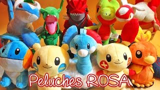 Mes Peluches Pokémon Rubis Oméga Saphir Alpha  De Merveilleux Goodies Pokémon [upl. by Nosbig]