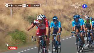 Etapa 9 Vuelta Ciclista España 2018 [upl. by Yelime]