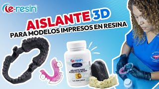 AISLANTE PARA MODELOS IMPRESOS EN RESINA 3D [upl. by Lotsirk]