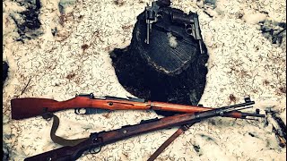 Mauser K98k vs Mosin Nagant m9130 [upl. by Maxwell]