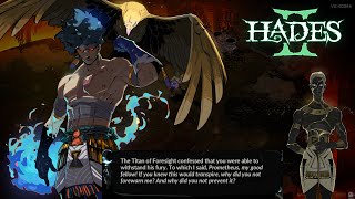 Chronos amp Others Talk about Prometheus Updated  Hades 2 Olympus Update [upl. by Henarat]