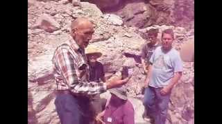 The days first find of smoky quartz by Frank Perham Pegmatite mining in Maine [upl. by Fitalludba820]