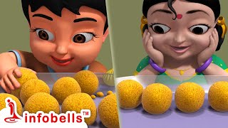 வட்டமான லட்டு தட்டு நிறைய லட்டு  Tamil Rhymes for Children  Infobells [upl. by Cheadle352]