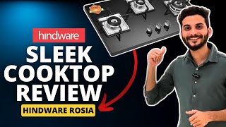 Best Cooktop in India 2024  Hindware Rosia Sleek Cooktop Review  by houmeindia [upl. by Ettelra]