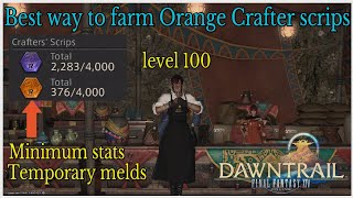 Best way to farm Orange Crafters scrips [upl. by Lief]