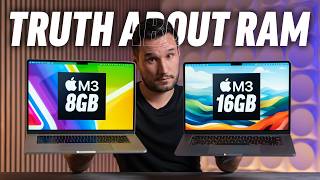 M3 MacBook Air 8GB vs 16GB RAM  Apple FIXED the base model [upl. by Daegal]