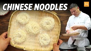 Simple Chinese Noodles Recipe by Masterchef [upl. by Yennek]