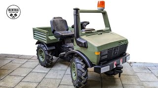 Restoration of a pedal tractor  Unimog [upl. by Avehsile249]