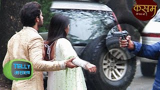 OMG SHOOTOUT at Kasam SET  Kasam Tere Pyaar Ki  Colors [upl. by Rahman]