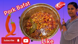 I tried the most authentic Pork Bafat in Manglore [upl. by Nageam]