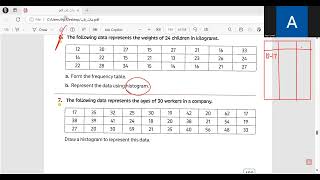 exploring the histogram grade 6 lesson 2 unit 6 [upl. by Irfan810]