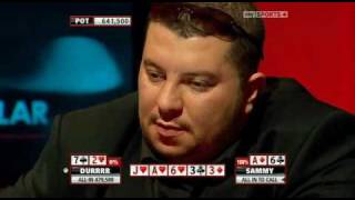 Tom Dwan Durrrr 400k 72 bluff Full Tilt Durrrr Million Dollar Challenge [upl. by Nylime]