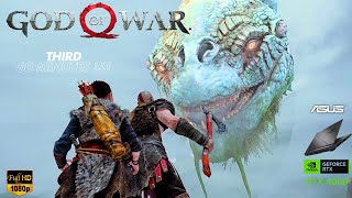 GOD OF WAR  Third 60 minutes   RTX 4060 8GB  Asus ROG Strix G16 Full HD  Ultra godofwar [upl. by Severen]