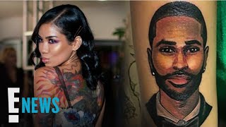 Jhene Aiko Explains Why She Covered Up Big Sean Tattoo  E News [upl. by Lennox]