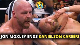 MOXLEY DEFEATS DANIELSON AND BECOME NEW AEW WORLD CHAMPION [upl. by Arait]