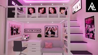 BLACKPINK Loft Bed Idea for BLINK Small Rooms [upl. by Seni]