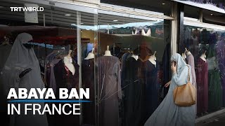 France to ban wearing abaya in staterun schools [upl. by Malissa812]