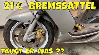 Was kann ein Billig Austausch Bremssattel für 21 €   Testfahrt [upl. by Immanuel998]