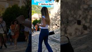 Walking around a little town in Mallorca Spain travelvlog mallorca2024 reality [upl. by Odanref846]