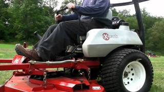 eXmark 60 Lazer Z Commercial Zero Turn lawn Mower hydro [upl. by Hnacogn279]