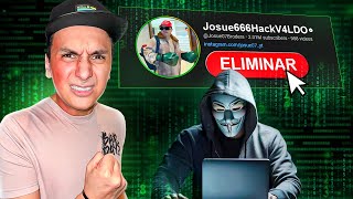 LE HACKEARON EL CANAL A JOSUE07 CON 2 MILLONES DE SUBS 😭 Mi venganza [upl. by Shipley544]