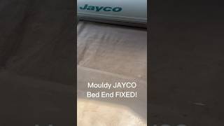 Mouldy Bed End on JAYCO Camper Trailer canvasmagic mouldremoval camping outdoors jayco [upl. by Roth873]