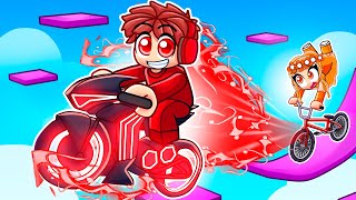 Going 3819386 Miles in Roblox Bike Obby [upl. by Maccarthy453]