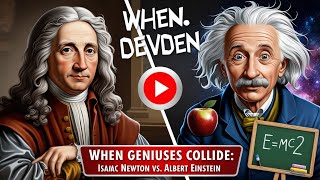 The Epic debate Between Isaac Newton and Albert Einstein [upl. by Valenba]