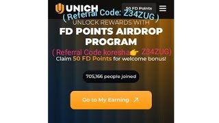 💰UNICH Airdrop Mining 💰 Uko wayitangira mu Kinyarwanda [upl. by Ahsikin]