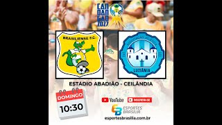 Brasiliense x Luziânia  Candangão 2022  Ao Vivo [upl. by Robet]